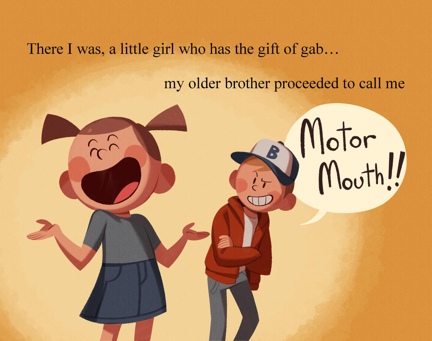 "Motor Mouth" Page 3 illustration